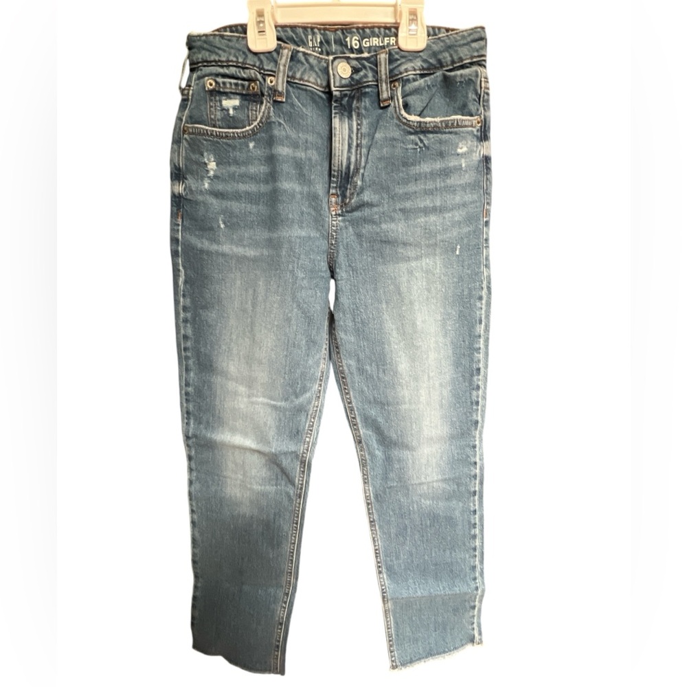 NWT Gap Teen Girlfriend  jeans size 16